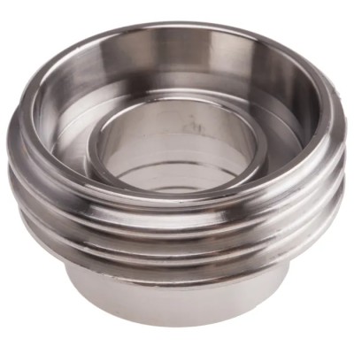 RS PRO Stainless Steel Pipe Fitting, Straight Circular 22.2 mm DIN-15R Expanding Male 304 Stainless Steel 24mm 918-6333