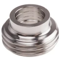 RS PRO Stainless Steel Pipe Fitting, Straight Circular 22.2 mm DIN-15R Expanding Male 304 Stainless Steel 24mm 918-6333