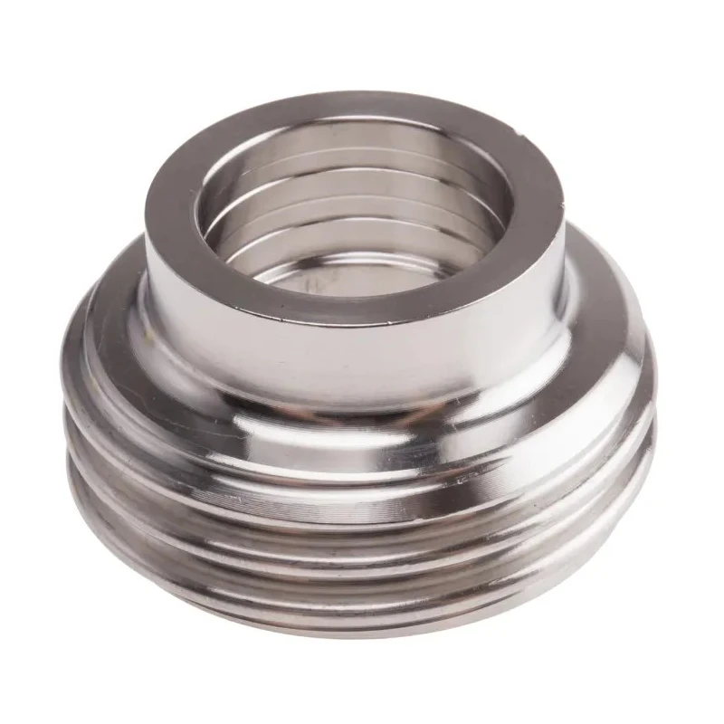 RS PRO Stainless Steel Pipe Fitting, Straight Circular 22.2 mm DIN-15R Expanding Male 304 Stainless Steel 24mm 918-6333
