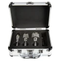 RS PRO Tungsten Carbide Tip Hole Saw Kit with 35 mm Diameter, 10 mm Shank Size, 3 Pieces 918-6421
