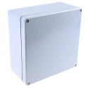 RS PRO GRJ Series Grey Lid Polyethylene Terephthalate IP66 Enclosure 120 mm x 250 mm x 255 mm IP66