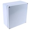 RS PRO GRJ Series Grey Lid Polyethylene Terephthalate IP66 Enclosure 120 mm x 250 mm x 255 mm IP66