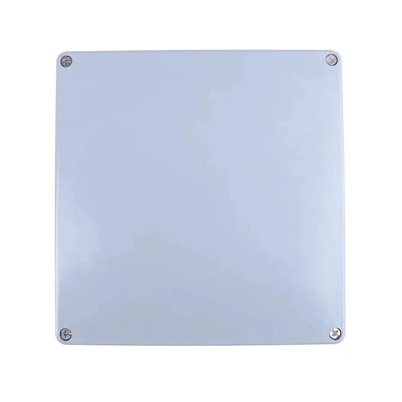 RS PRO GRJ Series Grey Lid Polyethylene Terephthalate IP66 Enclosure 120 mm x 250 mm x 255 mm IP66