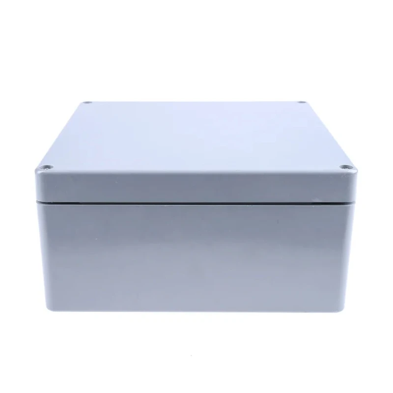RS PRO GRJ Series Grey Lid Polyethylene Terephthalate IP66 Enclosure 120 mm x 250 mm x 255 mm IP66