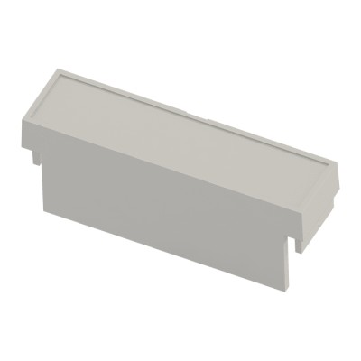 Italtronic Polycarbonate Terminal Cover Modulbox, 68.1mm Width, 90.5mm Length for Use with Modulbox XTS P05030206T.BL