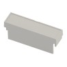 Italtronic Polycarbonate Terminal Cover Modulbox, 68.1mm Width, 90.5mm Length for Use with Modulbox XTS P05030206T.BL