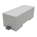 Italtronic DIN Rail Enclosure Type 2M XTS Compact Series ABS 32.2 mm Height 90 mm Length 36.1 mm Width 35.0214000.BL