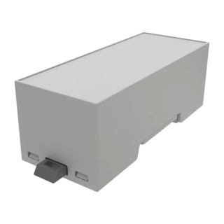 Italtronic DIN Rail Enclosure Type 2M XTS Compact Series ABS 32.2 mm Height 90 mm Length 36.1 mm Width 35.0214000.BL