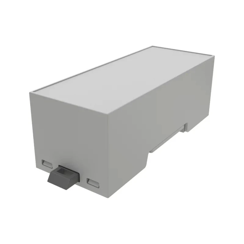 Italtronic DIN Rail Enclosure Type 2M XTS Compact Series ABS 32.2 mm Height 90 mm Length 36.1 mm Width 35.0214000.BL