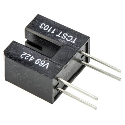 Vishay Through Hole Slotted Optical Switch with Phototransistor Output TCST1103
