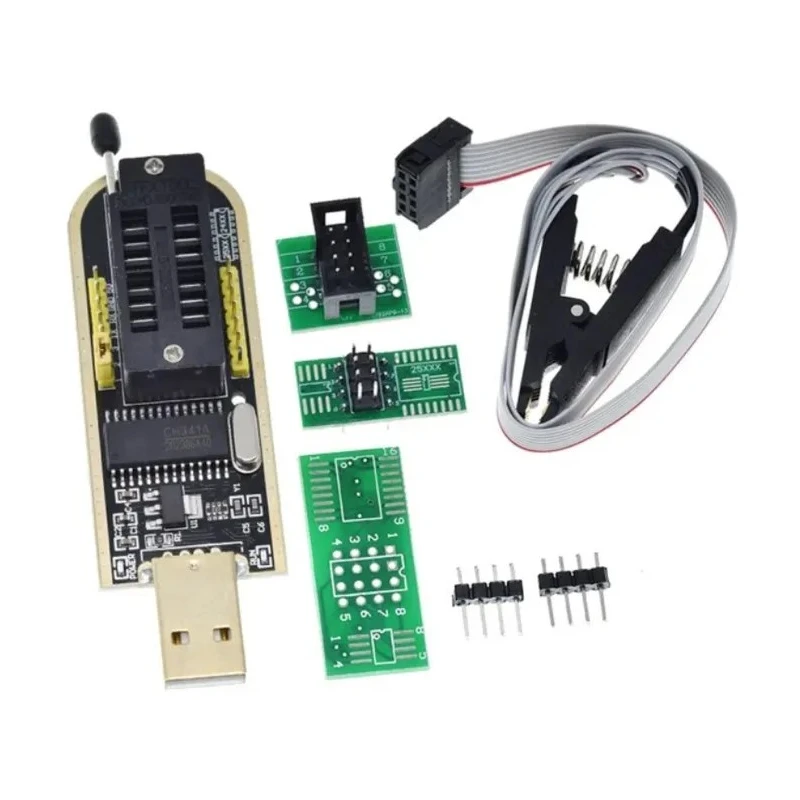 Seeit EPROM Programmer Serial Components Programmer USB Interface for ZIF16 Socket EEPROM 24C/25C SPI FLASH 25xxxx FLASHPRO
