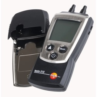 Testo Digital Differential Manometer 2 Pressure Ports 100 hPa Max Pressure 0563 0510
