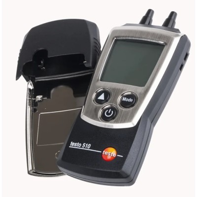 Testo Digital Differential Manometer 2 Pressure Ports 100 hPa Max Pressure 0563 0510