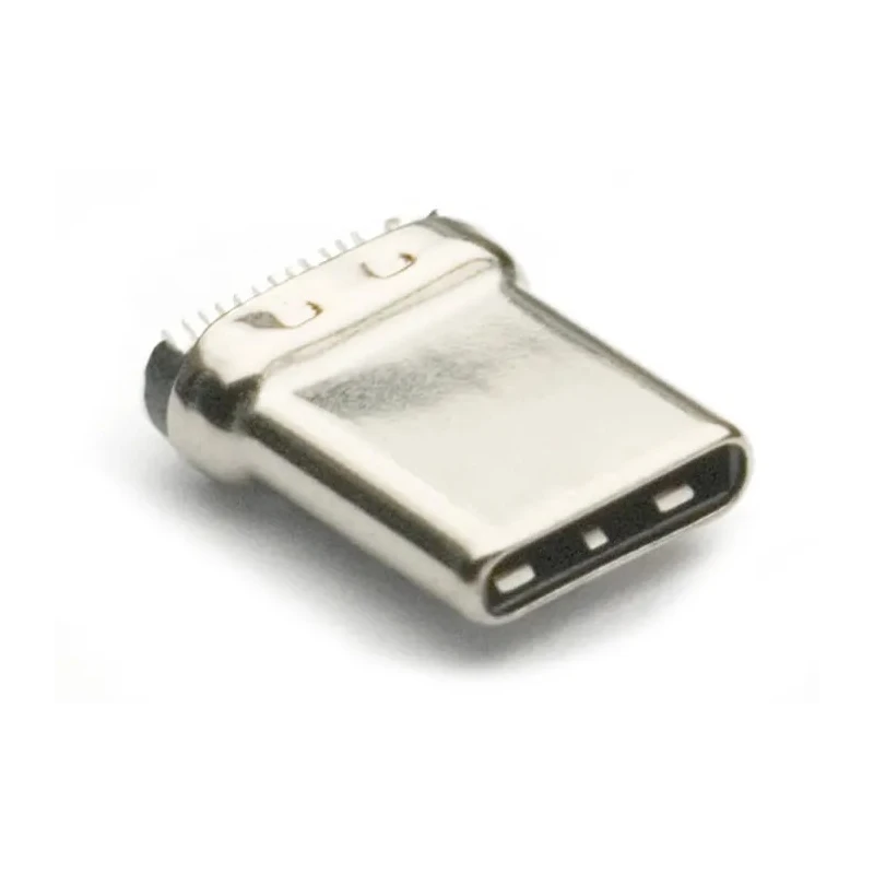 Molex Right Angle Surface Mount Male USB Type C USB Connector 1 Port USB 3.1 105444-0001