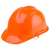 Portwest Orange Polypropylene Safety Helmet Adjustable with 4-Point Buckle Suspension 918-5655