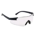 MTS Curvo Safety Glasses, Clear Polycarbonate Lens, Anti-Scratch Coating, Adjustable Arms PW17
