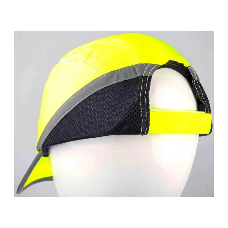 Portwest Yellow Standard Bump Cap Cotton CE Certified EN 812 Compliant 54 cm 918-5683
