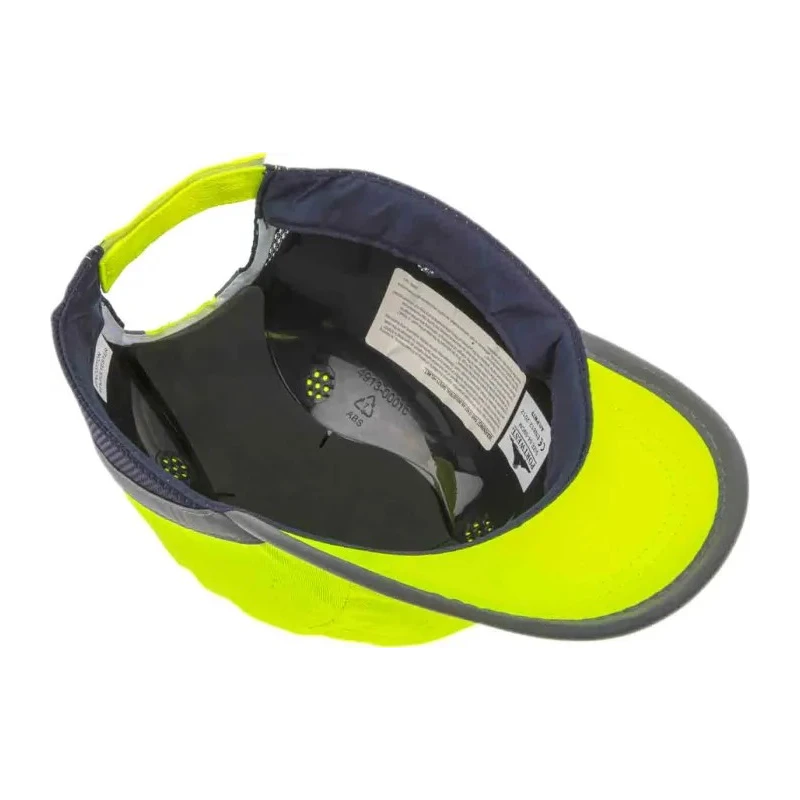 Portwest Yellow Standard Bump Cap Cotton CE Certified EN 812 Compliant 54 cm 918-5683