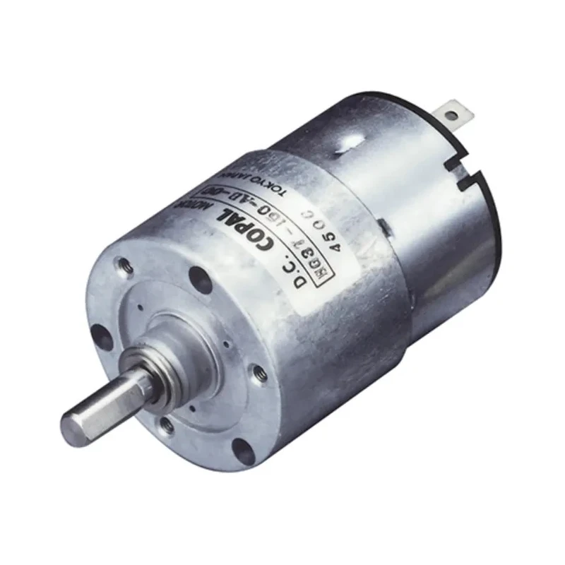 Nidec Components DC Geared Motor 12V dc, 59 Ncm Torque, 14 rpm Output Speed, 6 mm Shaft Diameter HG37-300-AA-00