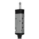 Norgren Pneumatic Solenoid Valve 5/2 Solenoid/Spring In Line Mount Aluminium Body 24V V61B517A-A2000