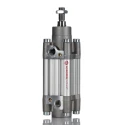 Norgren Double Acting Cylinder 40mm Bore, 25mm Stroke, Aluminium Body, Adjustable Cushioning PRA/802040/M/25