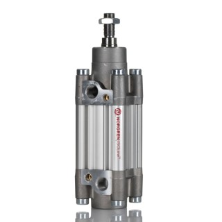 Norgren Double Acting Cylinder 40mm Bore, 25mm Stroke, Aluminium Body, Adjustable Cushioning PRA/802040/M/25