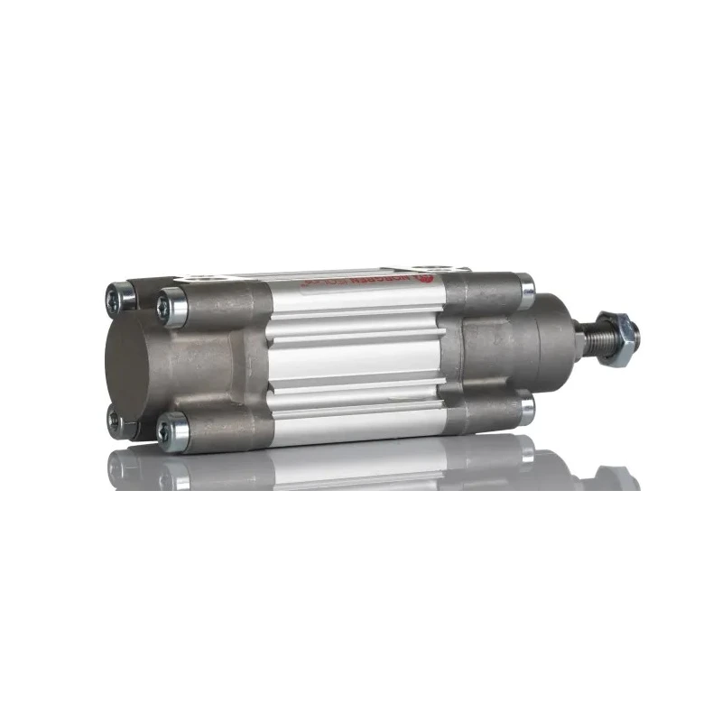Norgren Double Acting Cylinder 40mm Bore, 25mm Stroke, Aluminium Body, Adjustable Cushioning PRA/802040/M/25