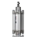 Norgren Double Acting Cylinder 63mm Bore, 80mm Stroke, Aluminium Body, Pneumatic Adjustable Cushioning PRA/802063/M/80