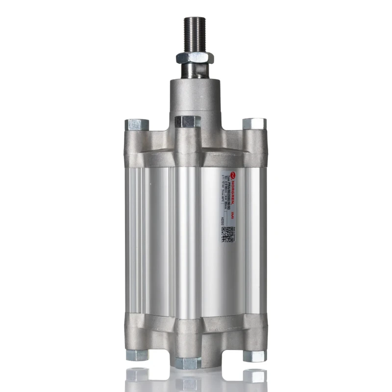 Norgren Double Acting Cylinder 80 mm Bore, Both Ends Tapped Mount, PRA Series, Aluminium Body, 12 bar PRA/802080/M/80