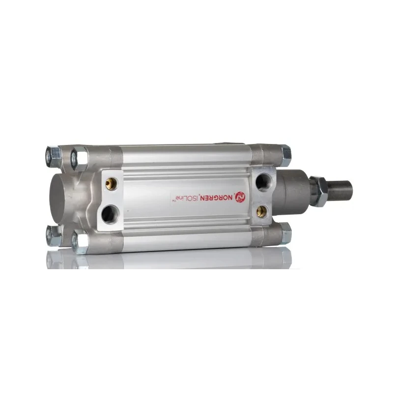 Norgren Double Acting Cylinder 80 mm Bore, Both Ends Tapped Mount, PRA Series, Aluminium Body, 12 bar PRA/802080/M/80