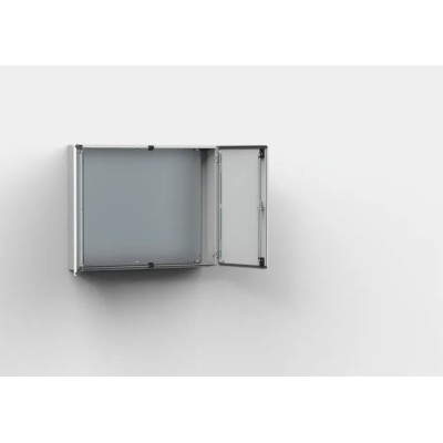 nVent HOFFMAN MAD Series Mild Steel Wall Box IP55, Double Door, 600 mm x 800 mm x 300 mm 