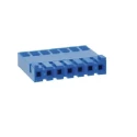 Amphenol Communications Solutions Dubox Female Crimp Connector Housing 2.54 mm Pitch 7 Way 1 Row Straight 65240-007LF