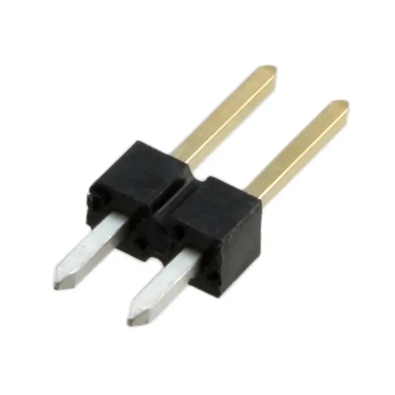 Amphenol Communications Solutions Bergstik Series Vertical Through Hole Pin Header 2 Contact 2.54 mm Pitch 1 77311-818-02LF