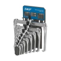 SKF Hand Bearing Puller Tool Set, 23 to 350 mm Capacity, 10-Piece TMMR 8F/SET