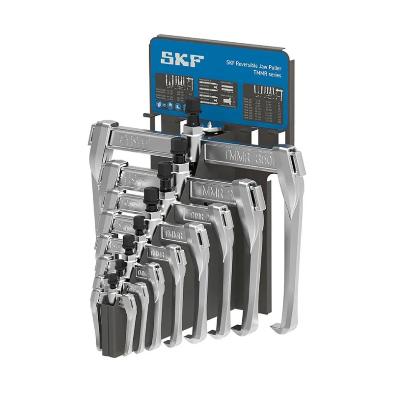 SKF Hand Bearing Puller Tool Set, 23 to 350 mm Capacity, 10-Piece TMMR 8F/SET