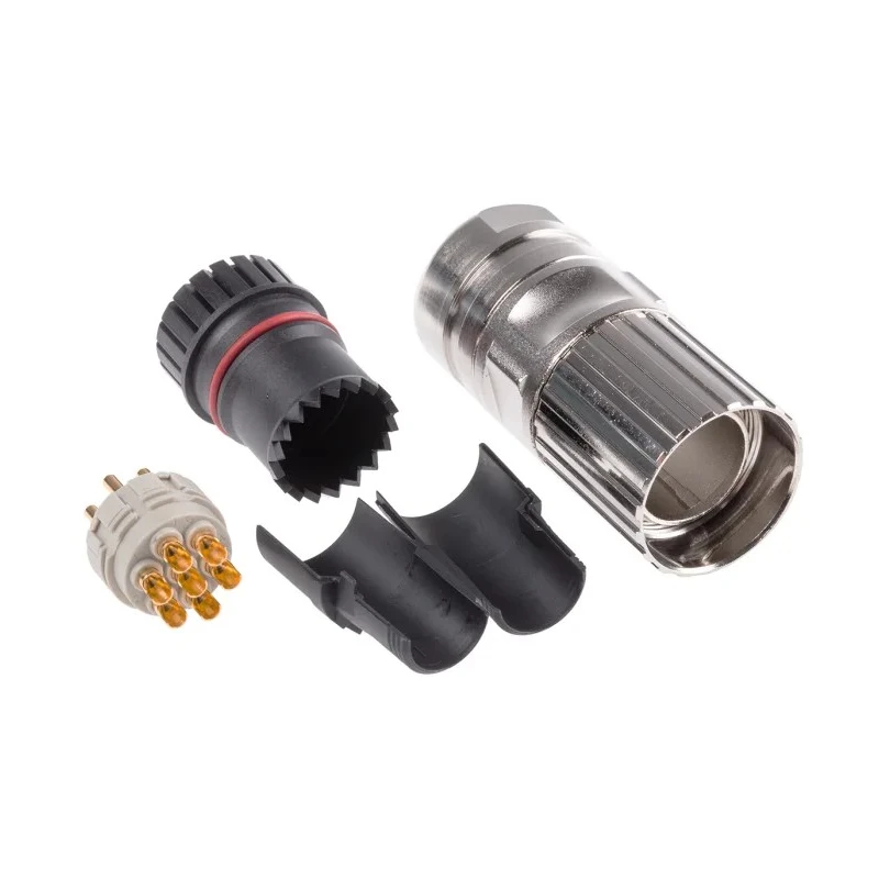 Phoenix Contact Industrial Circular Connector 7 Contacts Cable M23 Connector Socket Male IP67 CA-7P Series 1619771