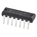 Texas Instruments Schmitt Trigger Input Inverter 6 Elements, 14-Pin PDIP Package SN74LS14N