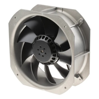 ebm-papst W2E200H Series AC Axial Fan 230V AC, 64W, 0.36A, 935 m³/h, IP22, Ball Bearing, 225mm x 225mm x 80mm 