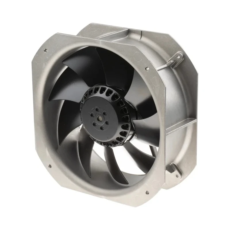 ebm-papst W2E200H Series AC Axial Fan 230V AC, 64W, 0.36A, 935 m³/h, IP22, Ball Bearing, 225mm x 225mm x 80mm 