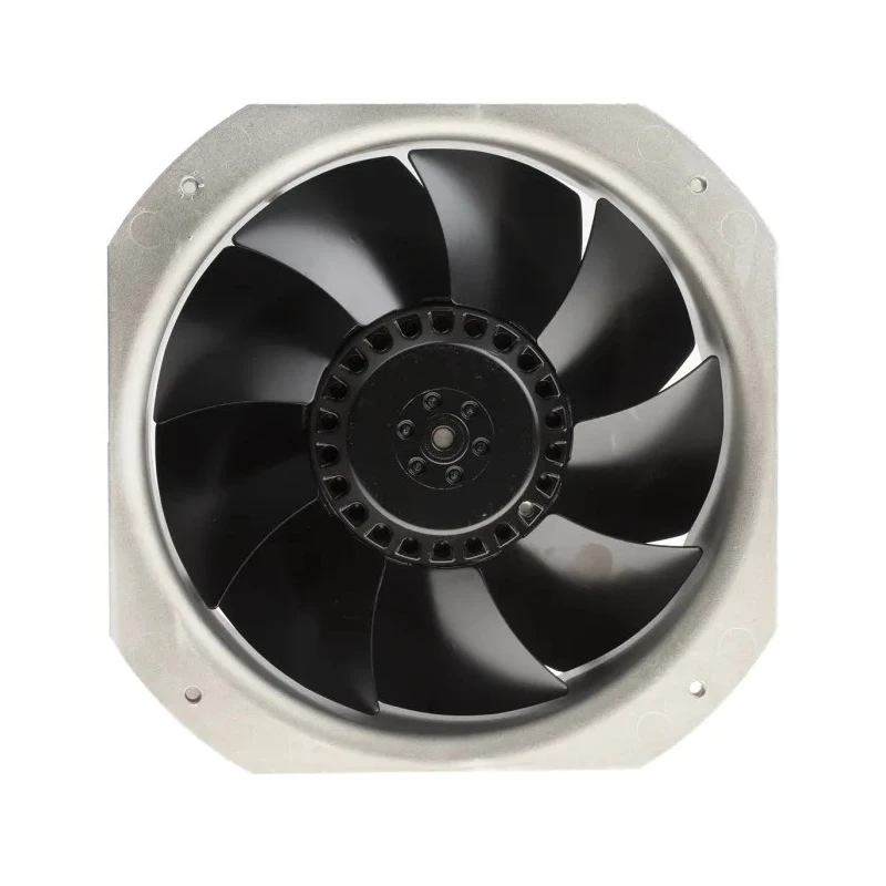 ebm-papst W2E200H Series AC Axial Fan 230V AC, 64W, 0.36A, 935 m³/h, IP22, Ball Bearing, 225mm x 225mm x 80mm 