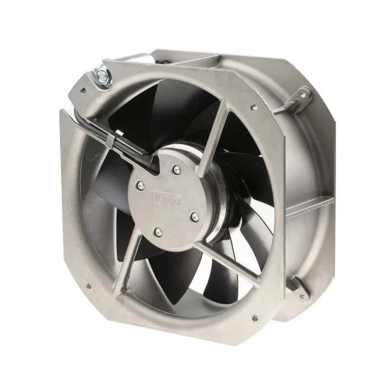 ebm-papst W2E200H Series AC Axial Fan 230V AC, 64W, 0.36A, 935 m³/h, IP22, Ball Bearing, 225mm x 225mm x 80mm 