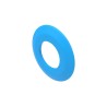EAO Push Button Bezel, Plastic Blue Round Shape for Use with 56 Series 56-1600