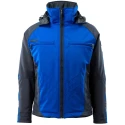 Mascot Workwear Blue Water Repellent Winter Jacket Zipper Size M Unisex 16002-149-11010 M