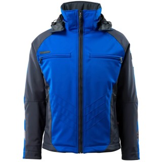 Mascot Workwear Blue Water Repellent Winter Jacket Zipper Size M Unisex 16002-149-11010 M