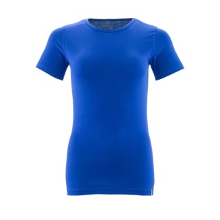 Mascot Workwear Blue Organic Cotton Short Sleeve Women's T-Shirt 20392-796-11 XS