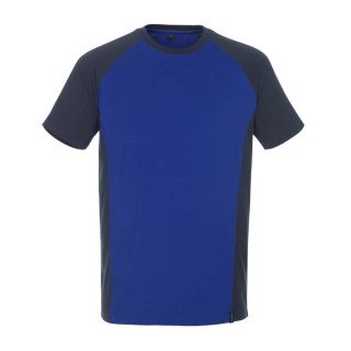 Mascot Workwear Blue Cotton, Polyester Unisex Short Sleeve T-Shirt Size L 50567-959-11010 L