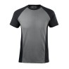 Mascot Workwear Anthracite Cotton Polyester Unisex Short Sleeve T-Shirt Size L 50567-959-88809 L