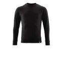 Mascot Workwear Black Organic Cotton Men's Pull Over Work Sweatshirt 20484-798-90 XS