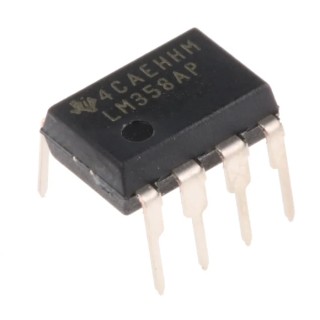 Texas Instruments Operational Amplifier 700 kHz 8-Pin 30V PDIP LM358AP
