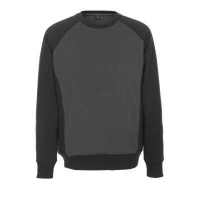 Mascot Workwear Anthracite Cotton Polyester Unisex Pull Over Work Sweatshirt XL 50570-962-1809 XL
